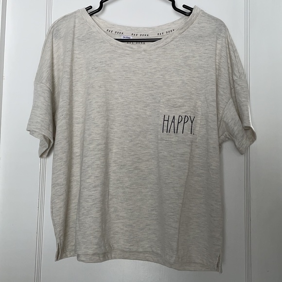 Rae Dunn Happy t-shirt - Picture 1 of 12
